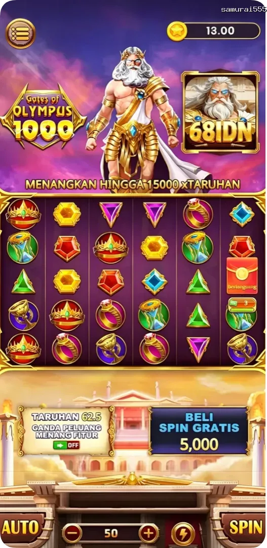 samurai555 Tangkapan Layar - APK Resmi